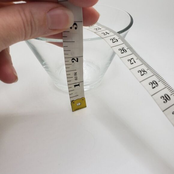 Dessert salsa appetizer glass bowls stackable set of 5 - Picture 5 of 7